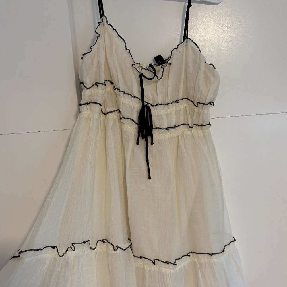 Windsor Ruffle Mini Dress